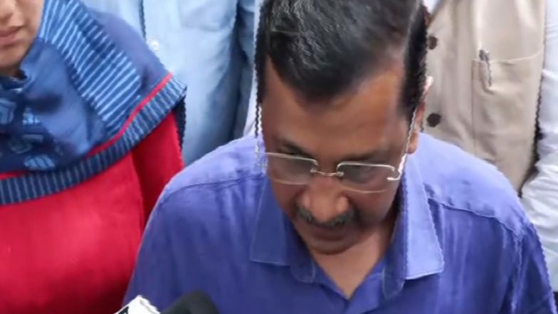 India News | Arvind Kejriwal Writes to Delhi DCP, Seeks Details of FIRs, Detained Protesters During CJP's March