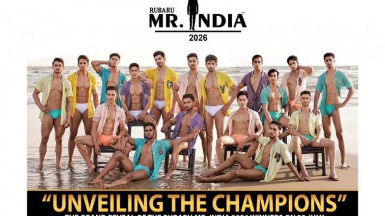 Business News | World's Biggest National Male Pageant, Rubaru Mr. India 2026 Grand Finale Set to Take Place in Mumbai on July 23