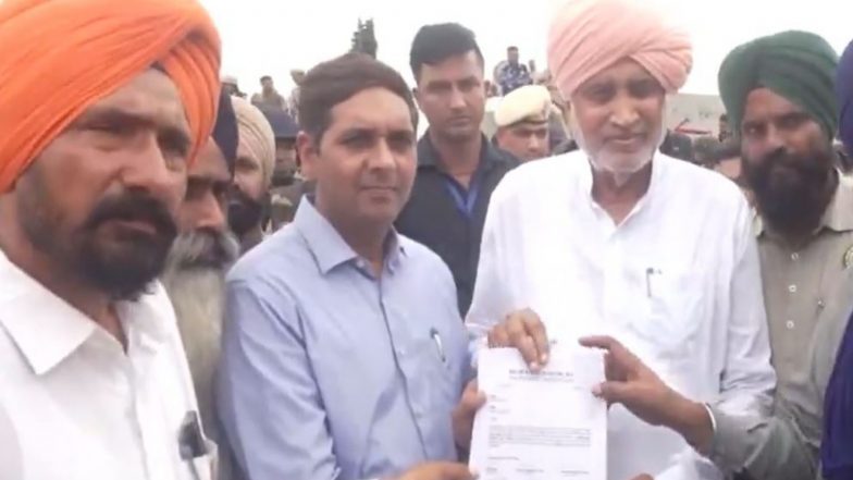 India News | Haryana Govt Receives Farmers' Demands at Shambhu Border, Assures Meeting with Union Agriculture Minister