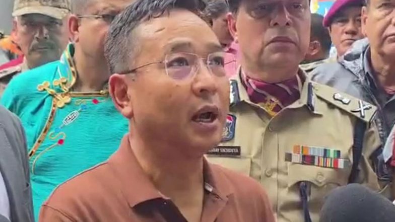 India News | Sikkim CM Prem Singh Tamang Announces Rs 4 Lakh Compensation, Orders Probe into Teesta Tunnel Collapse