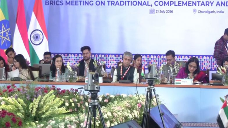 World News | BRICS Establishes Dedicated Working Group for Traditional Medicine Under India's Chairmanship at Health Ministerial Meeting