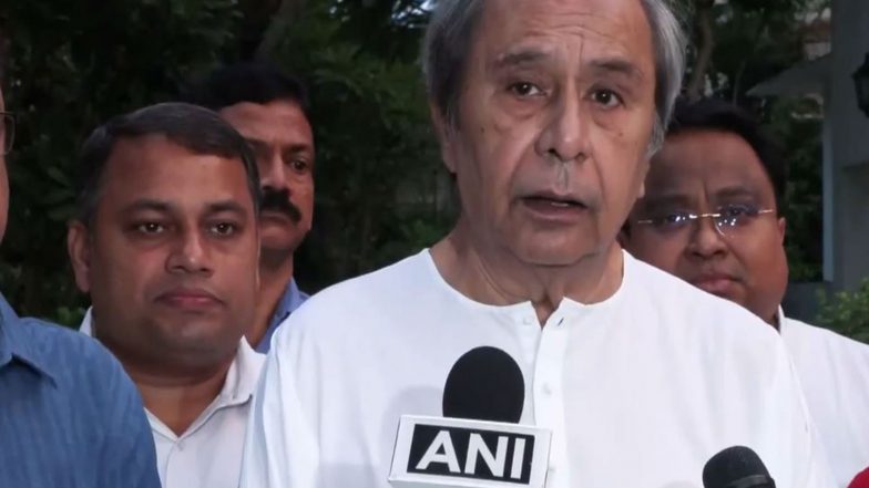 India News | BJD Chief Naveen Patnaik Condemns Police Action on Protestors, Demands Union Minister Pradhan's Resignation