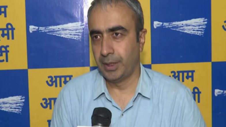 India News | 'Rahul Gandhi's Actions Clearly Smack of Collusion': AAP's Anurag Dhanda Targets Congress over Protest at LKM
