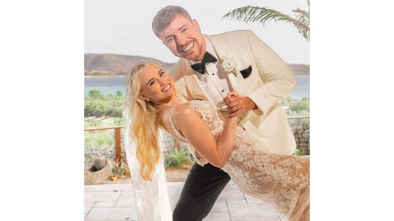 Entertainment News | MrBeast Marries Girlfriend Thea Booysen, Shares Pictures from Wedding Ceremony