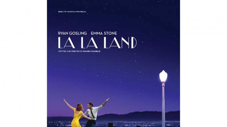 Entertainment News | 'La La Land' Makers Fix Ryan Gosling's Hand Placement in New Poster Ahead of Movie's 10th Anniversary