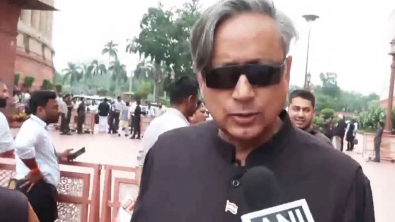 India News | Students Being Greeted with Lathis, Death of Democracy: Shashi Tharoor Slams Centre