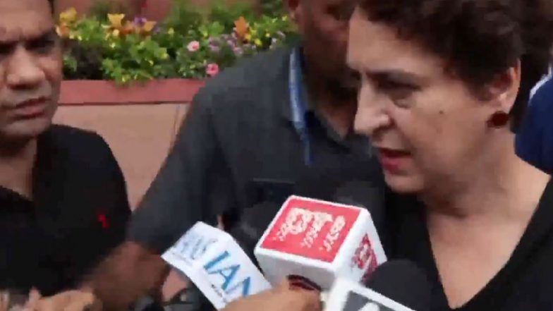 India News | Priyanka Gandhi Slams Centre; Asks Why Long Debates Permitted for Vande Mataram but Denied for Adjournment Motions