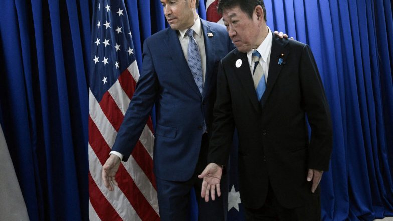 World News | Japan, US Discuss Indo-Pacific Stability, Hormuz Passage in Manila Bilateral Meeting