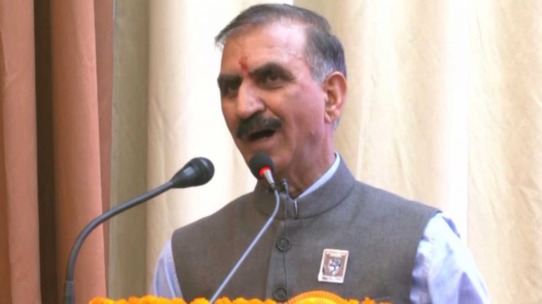 India News | 'Congress Stands with Students, Not Politics': CM Sukhu Targets Centre Amid NEET Row