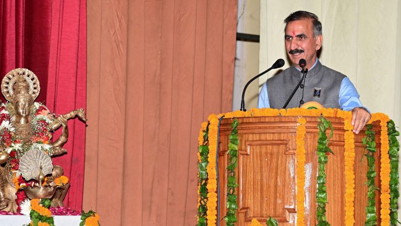India News | HPU Celebrates 57th Foundation Day; CM Sukhvinder Singh Sukhu Announces Rs 5 Crore for AI Courses