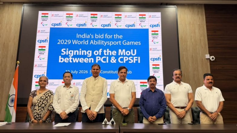 Sports News | PCI and CPSFI Sign MoU to Jointly Bid for 2029 World Abilitysport Games