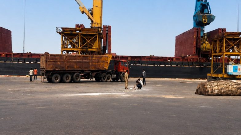 India News | Deendayal Port Sets New Efficiency Standard with Dedicated Berths for Fertiliser Cargo