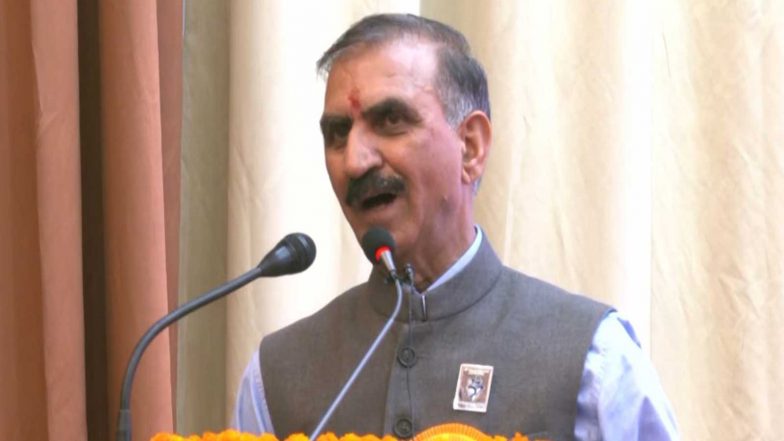 India News | Himachal Seeking Its Rightful Share from Centre: Chief Minister Sukhu