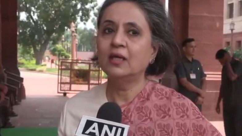 India News | TMC MP Sagarika Ghose Demands Dharmendra Pradhan's Resignation over NEET Issue