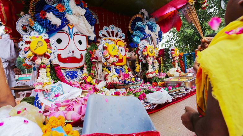 India News | Poda Pitha: The Traditional Bhog Offered to Lord Jagannath at Mausi Maa Temple During Bahuda Yatra
