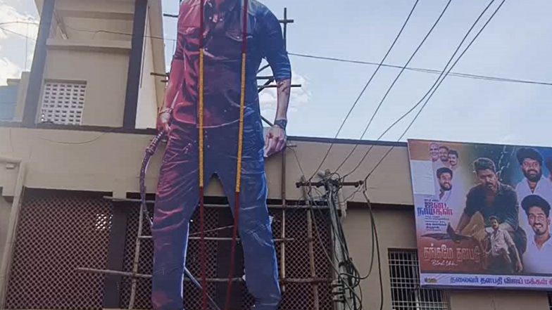 Entertainment News | TVK Cadres Celebrate Release of Vijay's Last Film 'Jananayagan' Across Tamil Nadu