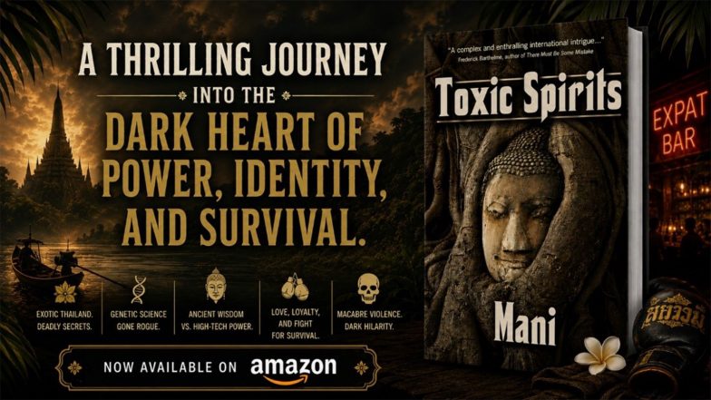 Business News | Toxic Spirits by Inderjeet Mani is a Mind-bending and Atmospheric Thriller