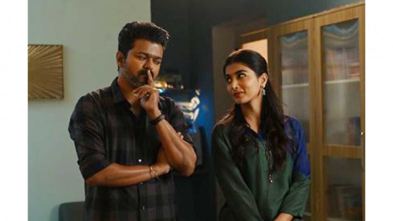 Entertainment News | Jana Nayagan: Pooja Hegde Shares Pics with Vijay from the Sets