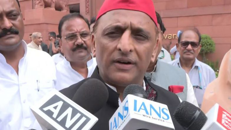 India News | 'Pradhan Should Resign First then We'll Engage in Discussion': Akhilesh Yadav Clears Stance Amid NEET Protests