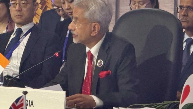 World News | Attacks on Seafarers, Civilian Shipping or Infrastructure Cannot Be Countenanced: EAM Jaishankar