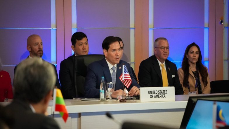 World News | US Reaffirms Commitment to Free, Open Indo-Pacific During ASEAN FMs' Meeting