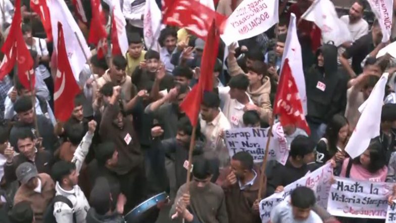 India News | HP: CITU Holds Protest in Shimla Demanding Accountability in NEET Paper Leak, Demands Dharmendra Pradhan's Resignation