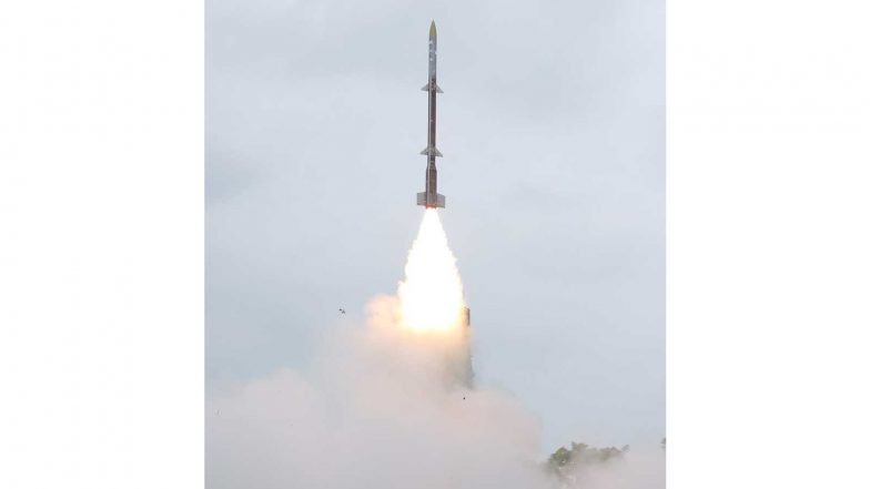 India News | DRDO Conducts Successful Maiden Flight-test of 'Kusha' Long-range Surface-to-air Missile
