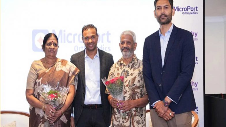 Business News | Chennai Surgeon Crosses 300 Evolution® Medial-Pivot Knee Replacements in Under a Year, Championing Personalised Knee Replacement