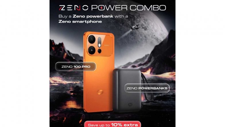Business News | ZENO's Dynamic Duo Arrive with Style - ZENO 100 Pro Smartphone and ZENO Powerbanks Launched
