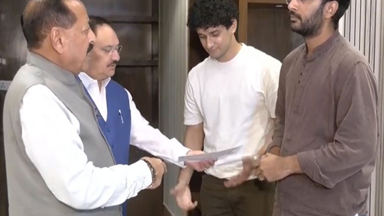 India News | CJP-Govt Dialogue: Union Ministers JP Nadda, Jitendra Singh Meet Cockroach Janta Party Reps over Exam Row