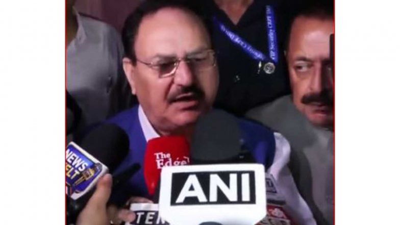 India News | Another Meeting to Be Held Tomorrow with CJP, Says Union Minister J P Nadda