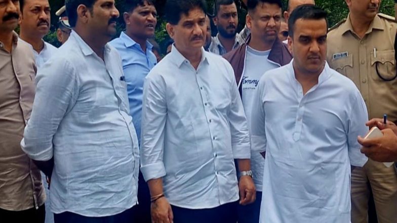 India News | Gujarat Deputy CM Harsh Sanghavi Visits Flood-affected Areas in Umargam, Directs Officials to Provide Immediate Assistance to Affected Families