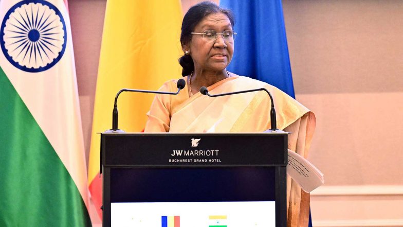 Sports News | President Murmu Extends Best Wishes to Indian Contingent for CWG 2026