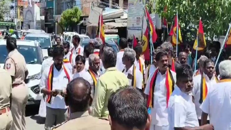 India News | TN: Over 50 DMDK Workers Detained for Protesting Video Mocking Vijayaprabakaran Poll Defeat During 'Jana Nayagan' Screening
