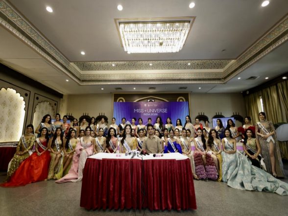 Entertainment News | Miss Universe India 2026 Contestants Shine at Gala Round