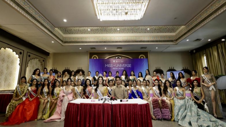 Entertainment News | Miss Universe India 2026 Contestants Shine at Gala Round