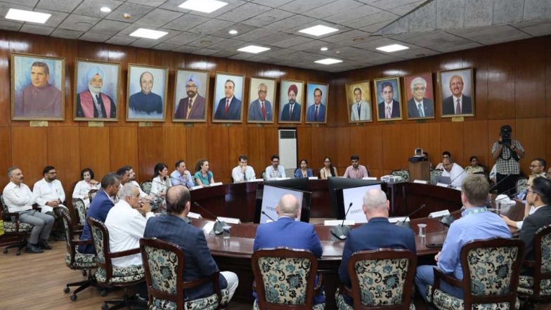 World News | BRICS Health Delegation Adopts Consensus Declaration, Lauds PGIMER and Ayushman Bharat During Chandigarh Visit