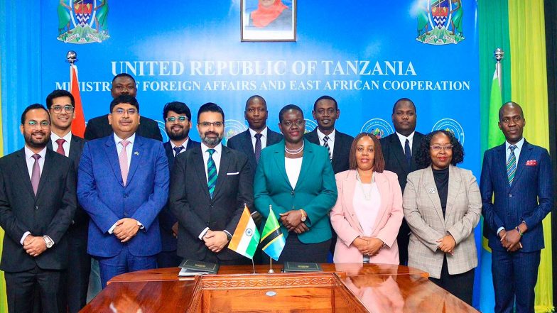 World News | India and Tanzania Review Trade, Defence, and Digital Ties at 3rd Foreign Office Consultations