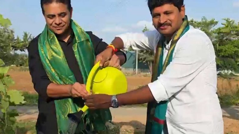 India News | Maharashtra: Green India Challenge Launches 9th Edition, Godavari Basin Restoration Mission to Mark KTR's 50th Birthday