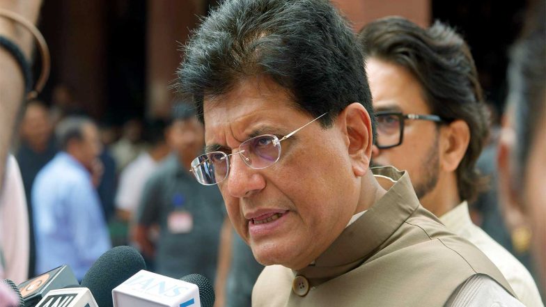 India News | Piyush Goyal Says AI-generated Deepfake Video of His Remarks Circulated, FIR Registered