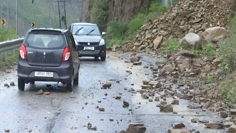 India News | J&K: Heavy Rain Disrupts Road Connectivity in Doda, 56 Interior Roads Closed