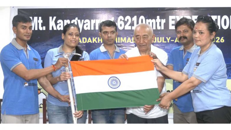 Sports News | HNAF Launches Mt Kangyarrag Expedition, Aims for Summit in Early August