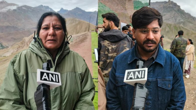 India News | Families of War Heroes Pay Tribute to Fallen Soldiers Ahead of 27th Kargil Vijay Diwas at Drass