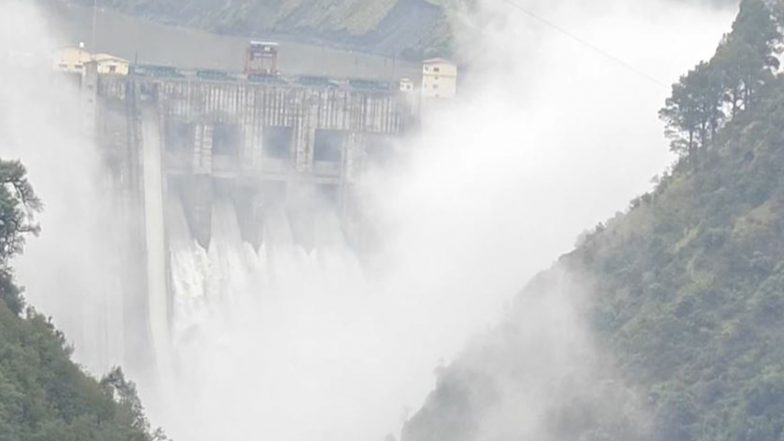 India News | J-K: Multiple Gates of Baglihar Hydroelectric Power Project Dam Opened Amid Heavy Rainfall