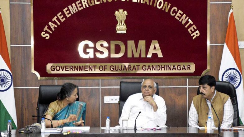 India News | Gujarat Chief Minister Patel Reviews Rain Situation at State Emergency Operations Centre