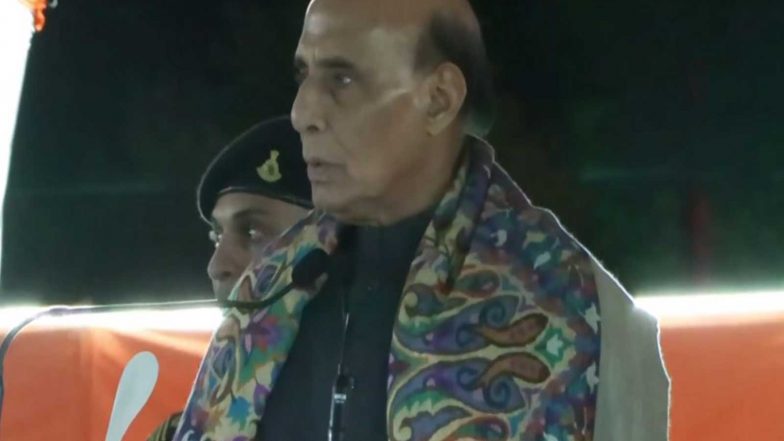 India News | Ladakh: Rajnath Singh Pays Tribute to Kargil Heroes, Says Nation Holds Its Head High Because of Their Sacrifice