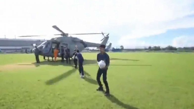India News | IAF Choppers Deployed to Airdrop Essential Relief Supplies in Flood-affected Areas: Assam CM Himanta Biswa Sarma