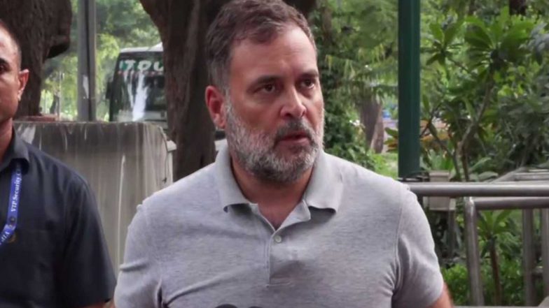 India News | Rahul Gandhi Writes to Amit Shah, Demands Accountability for 'barbaric Assault' During July 20 Student Protest