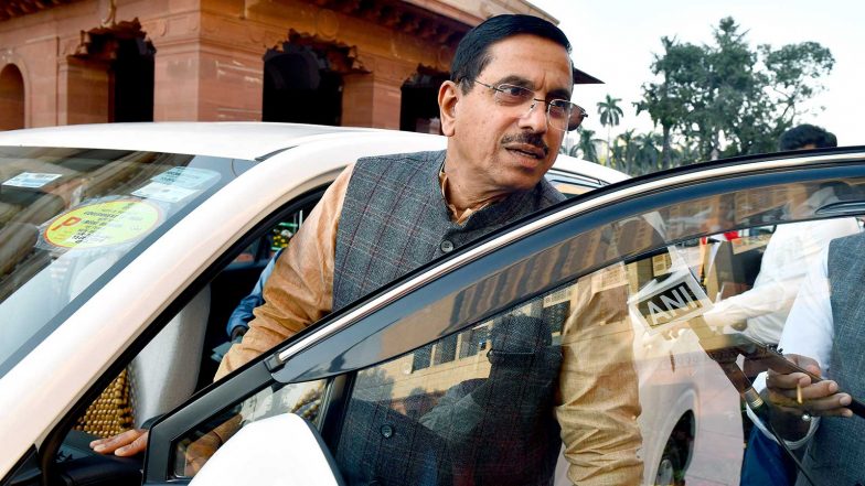India News | 'Accept It with Humility': Pralhad Joshi Assumes Charge as Union Education Minister