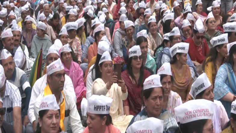 India News | Himachal: Thousands of Teachers Launch Indefinite Hunger Strike in Shimla Against School Complex System